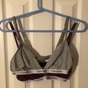 SOLD 2 Calvin Klein bras